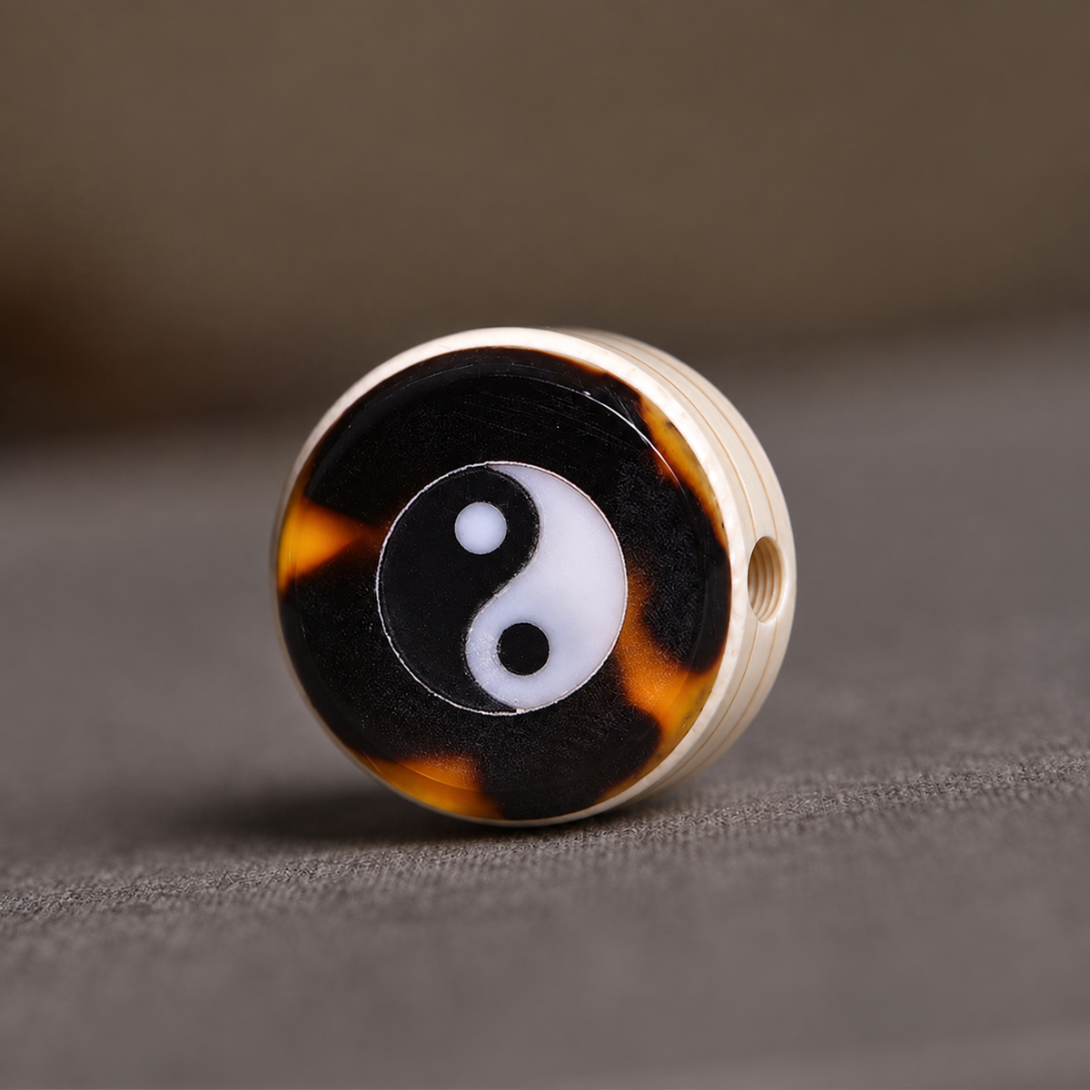 EverestArtstudios Bagua-Trommel-Zierelement für Mala, 20 × 11 mm
