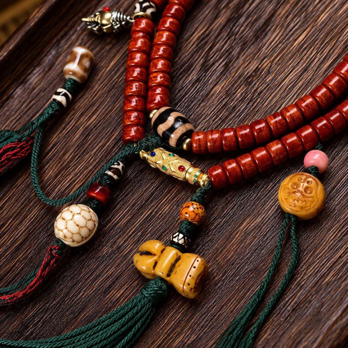 Mala yak con pinza de cobre, 108 barril