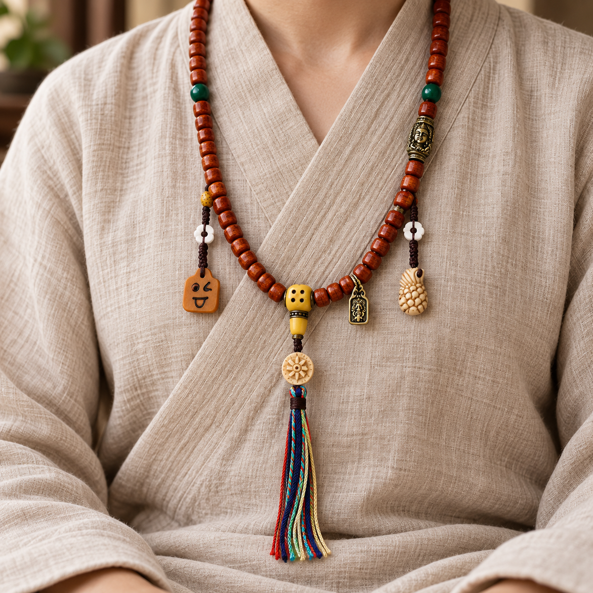 Mala camello con pinza Zaki Lhamo, 108