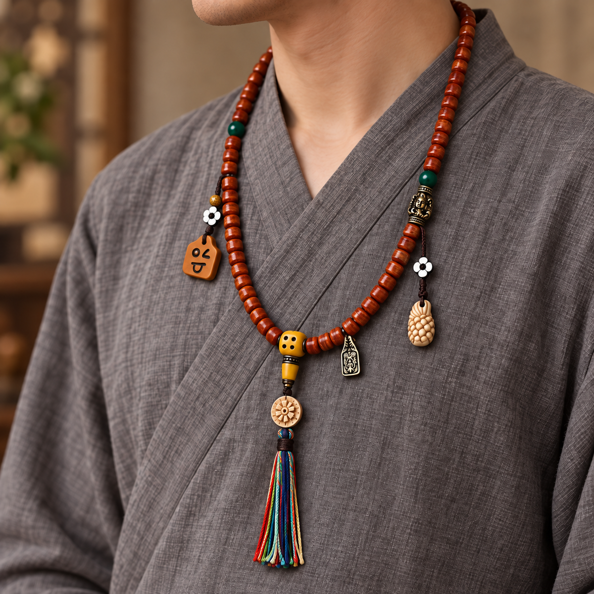 Mala camello con pinza Zaki Lhamo, 108