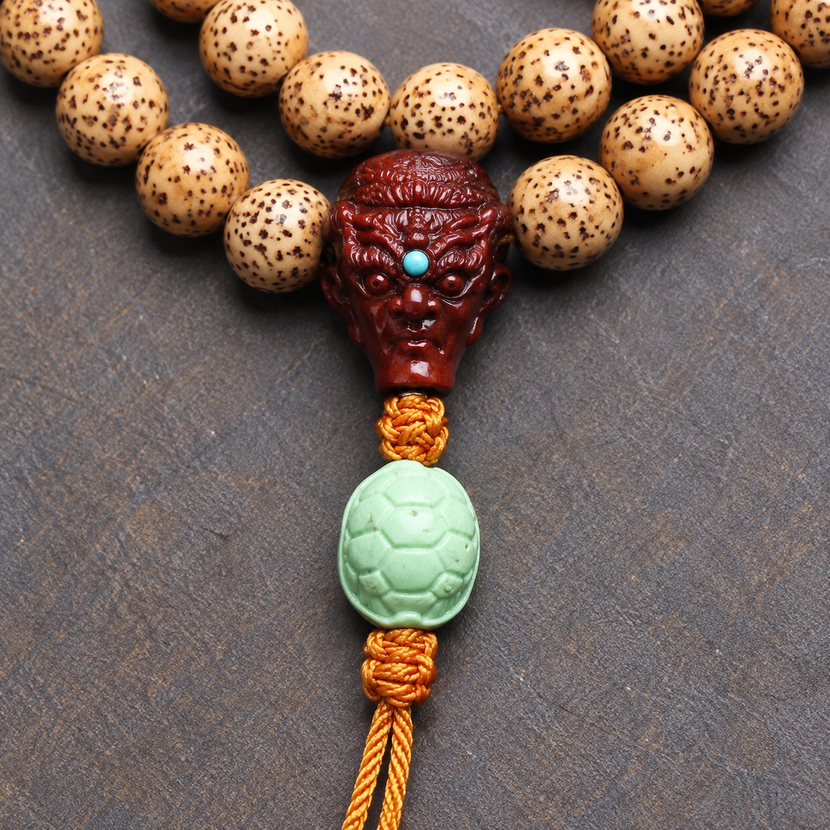 EverestArtstudios Xingyue-Bodhi-Mala, 108 Perlen, Sandelholz