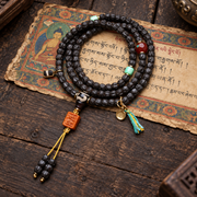 Perles de prière noix de coco agate