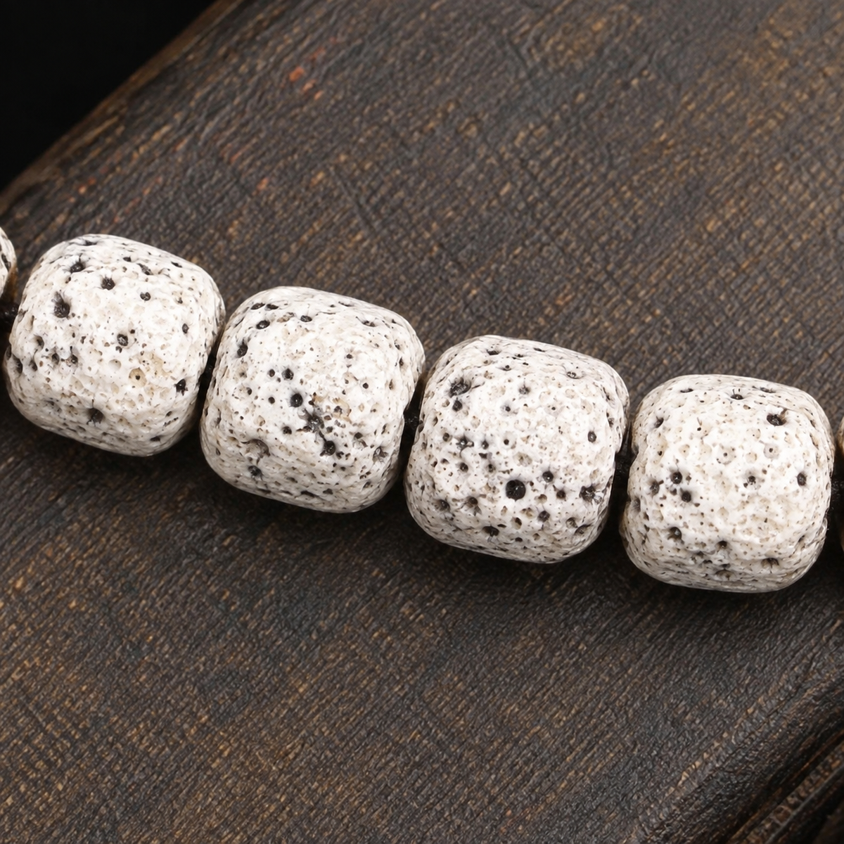 Mala 108 Xingyue sculpté agate Dzi