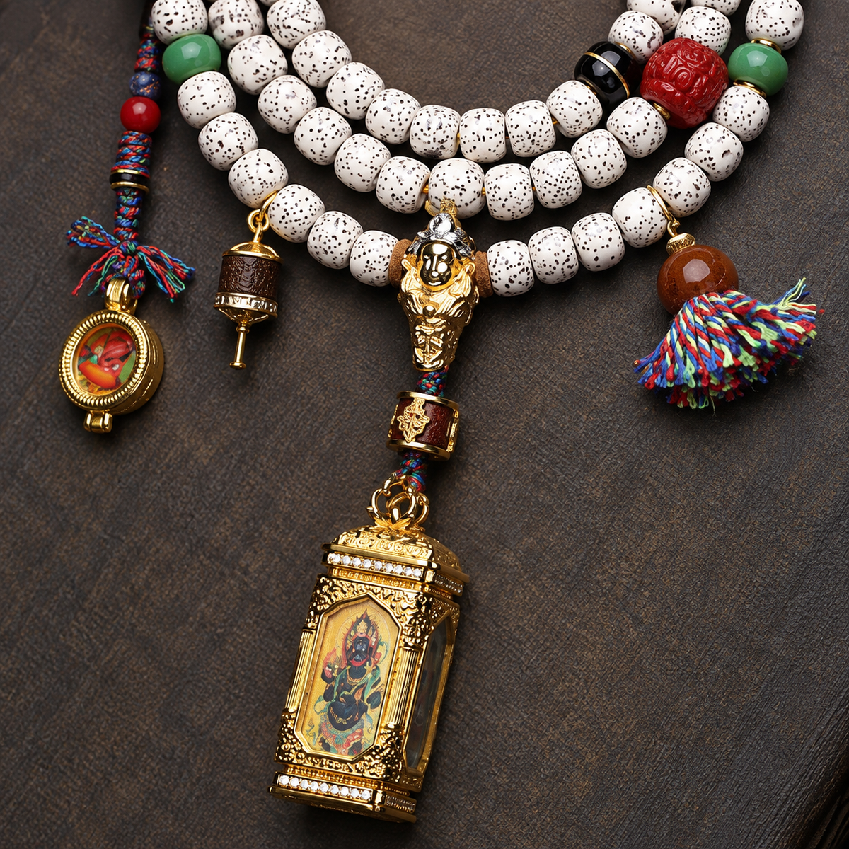 EverestArtstudios Xingyue-Bodhi-Mala, vierseitige Thangka