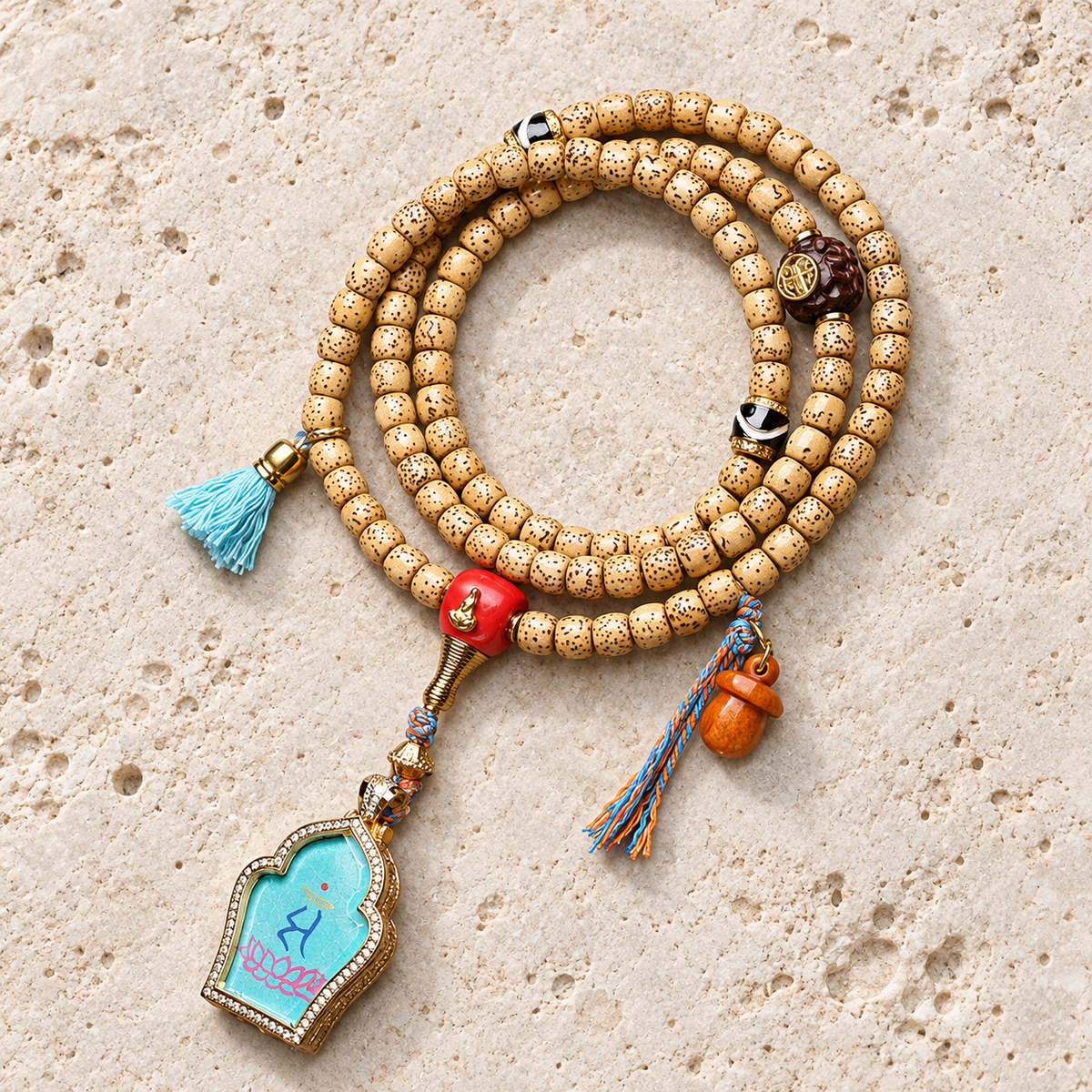 EverestArtstudios Xingyue-Bodhi-Mala, Manjushri-Thangka