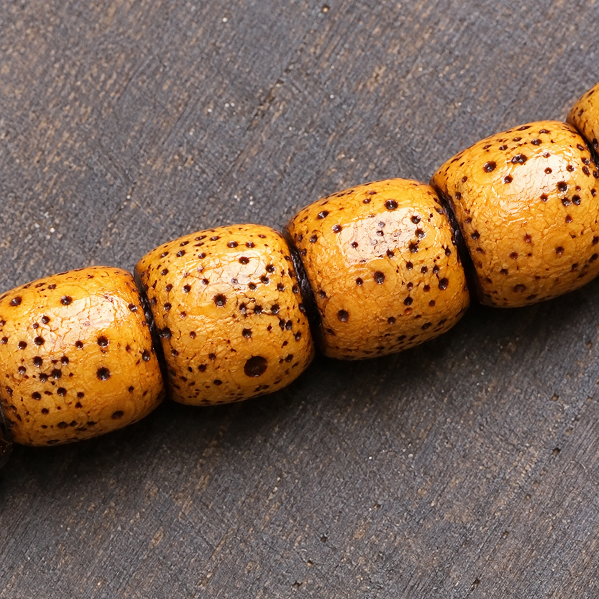 EverestArtstudios Xingyue-Bodhi-Mala, Obsidian/Türkis/Achat
