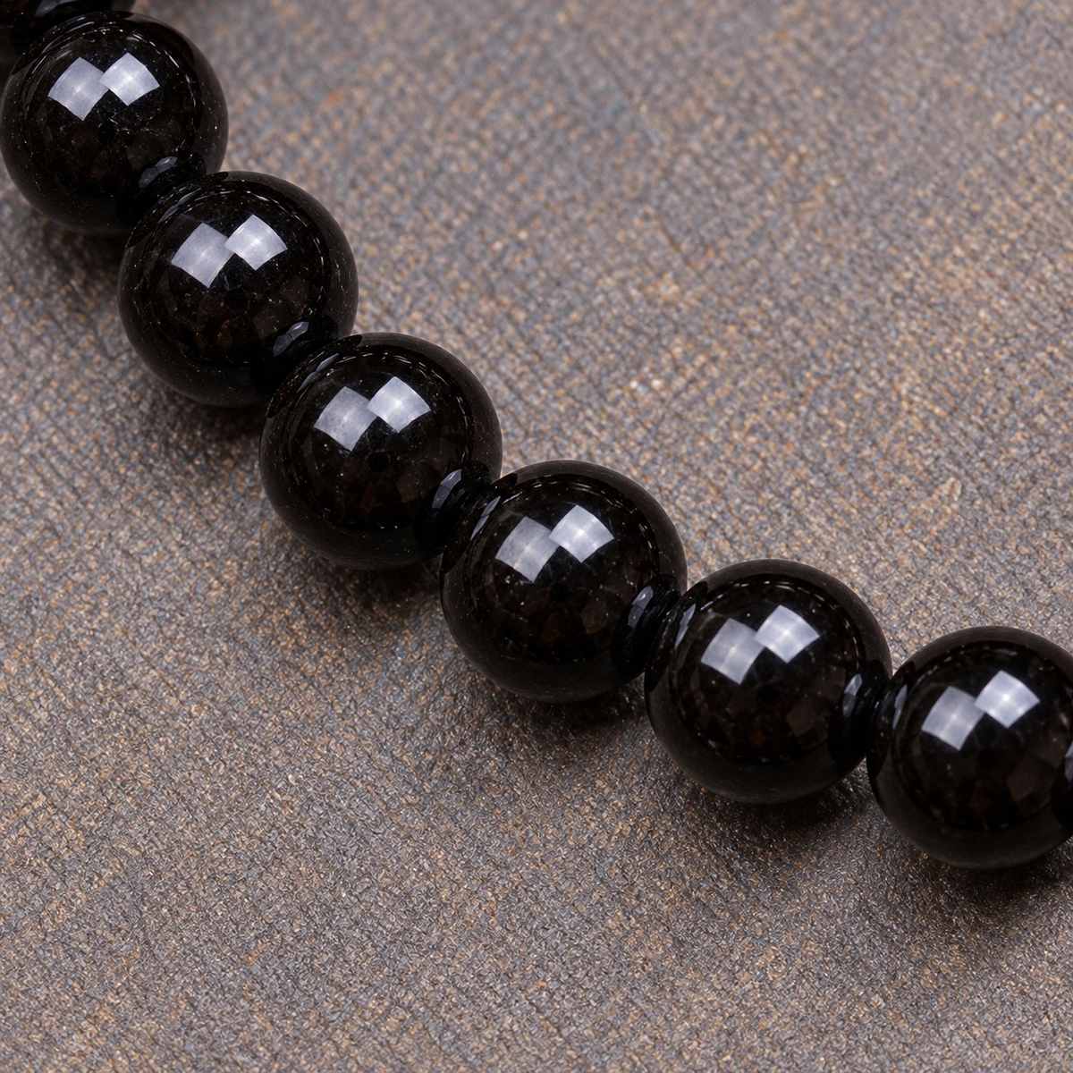 Mala 108 noix de coco Dzi trois yeux
