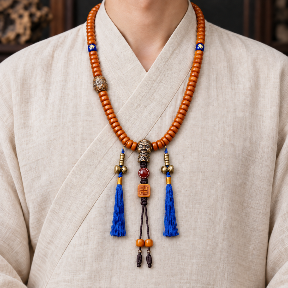 Mala 108 os de yack lotus Bodhi Vajra