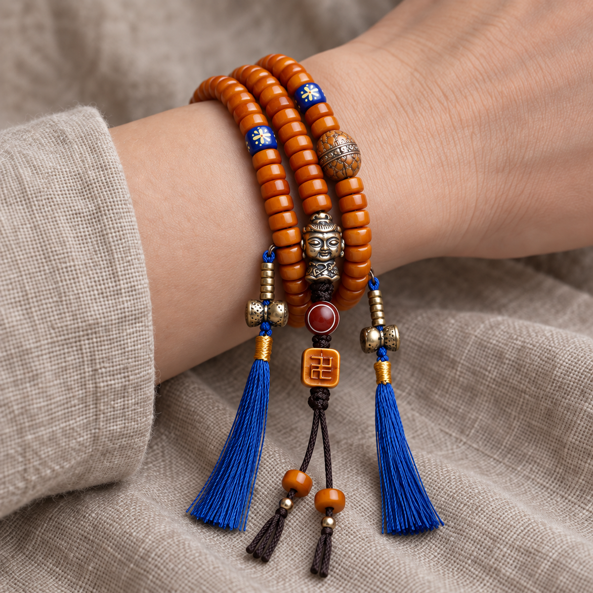Mala 108 os de yack lotus Bodhi Vajra