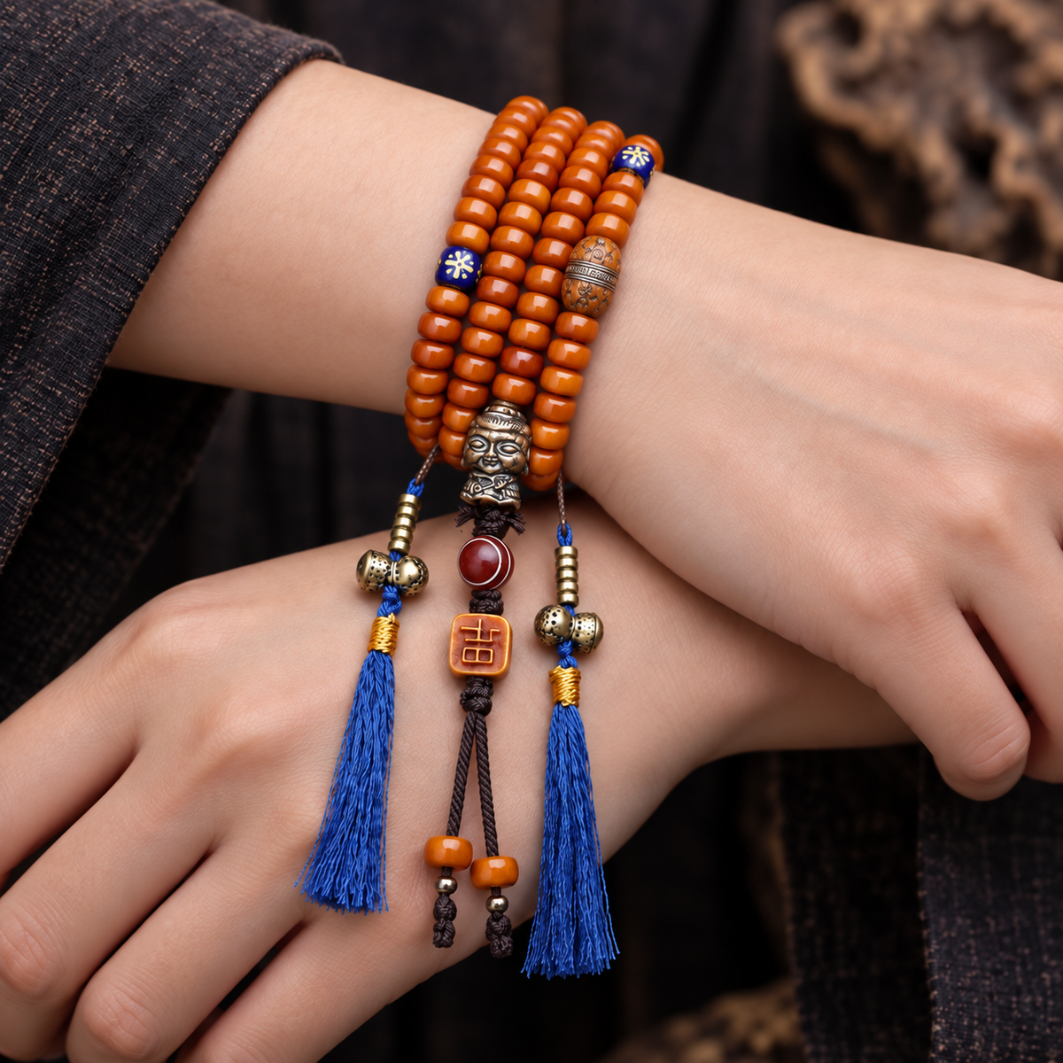 Mala 108 os de yack lotus Bodhi Vajra