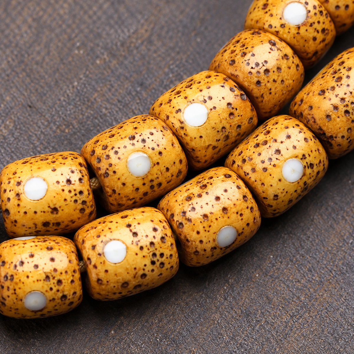 EverestArtstudios Xingyue-Bodhi-Mala, 108 Perlen, Knochen