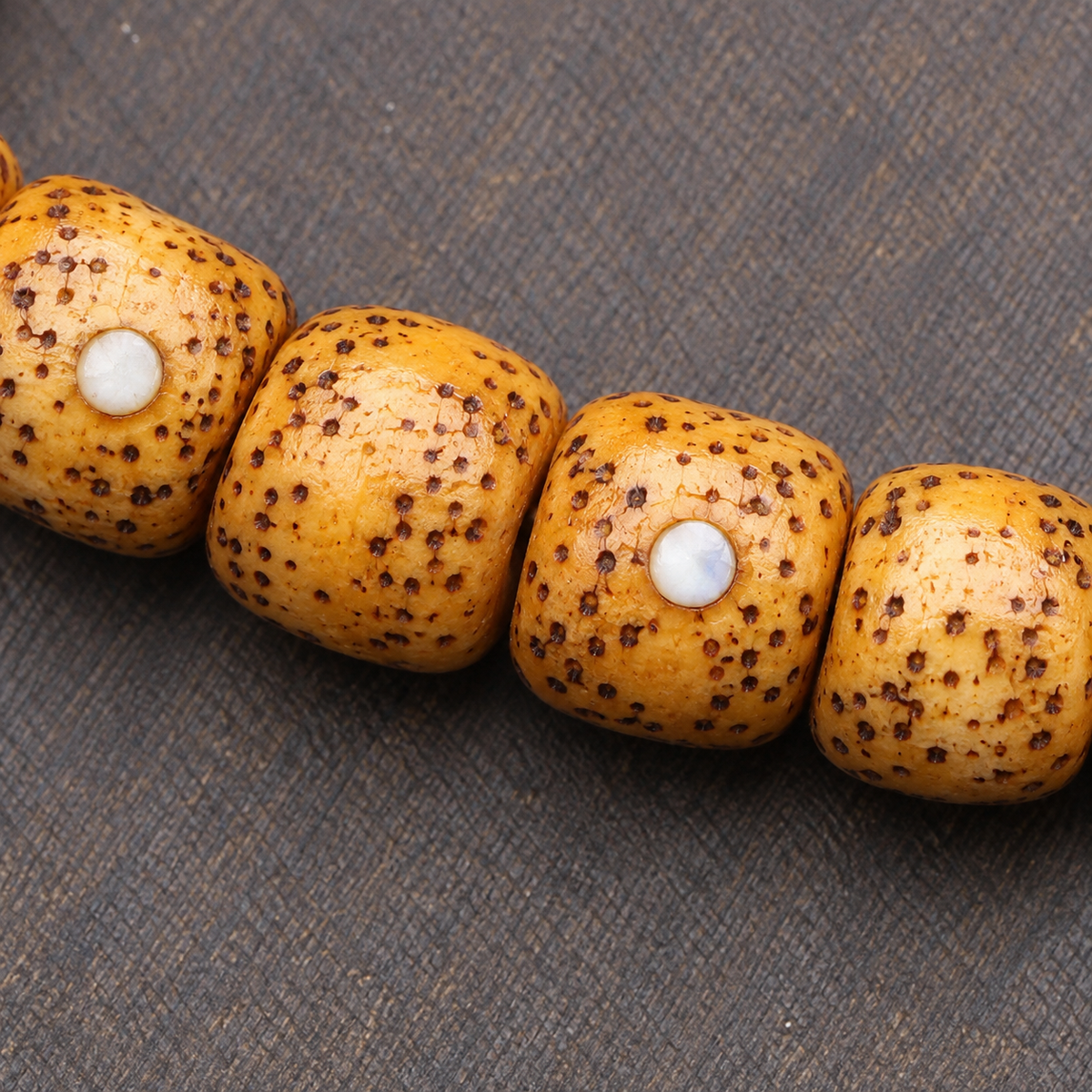 EverestArtstudios Xingyue-Bodhi-Mala, 108 Perlen, Knochen
