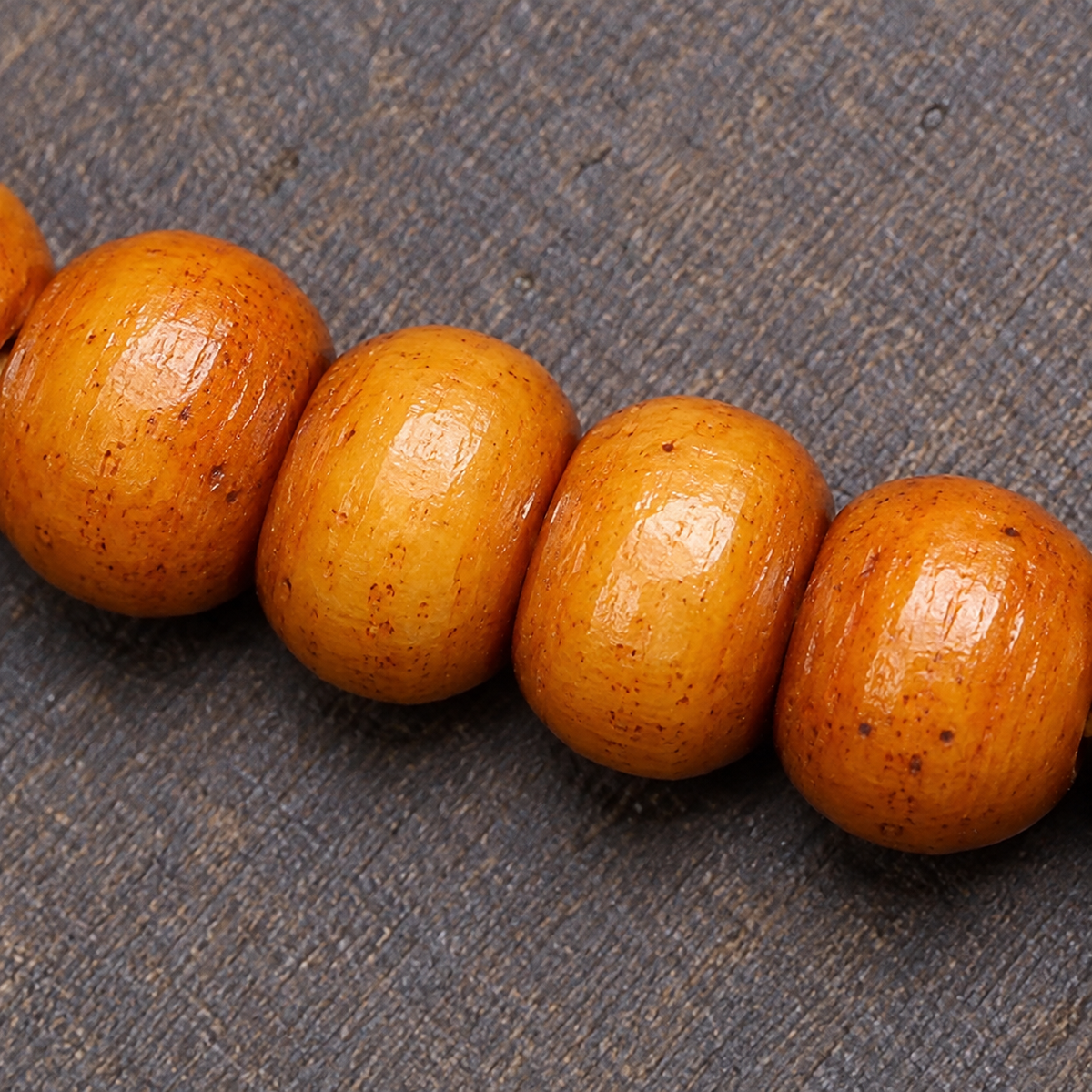 EverestArtstudios Knochen-Mala, 108 Perlen, Kamelknochen/Achat
