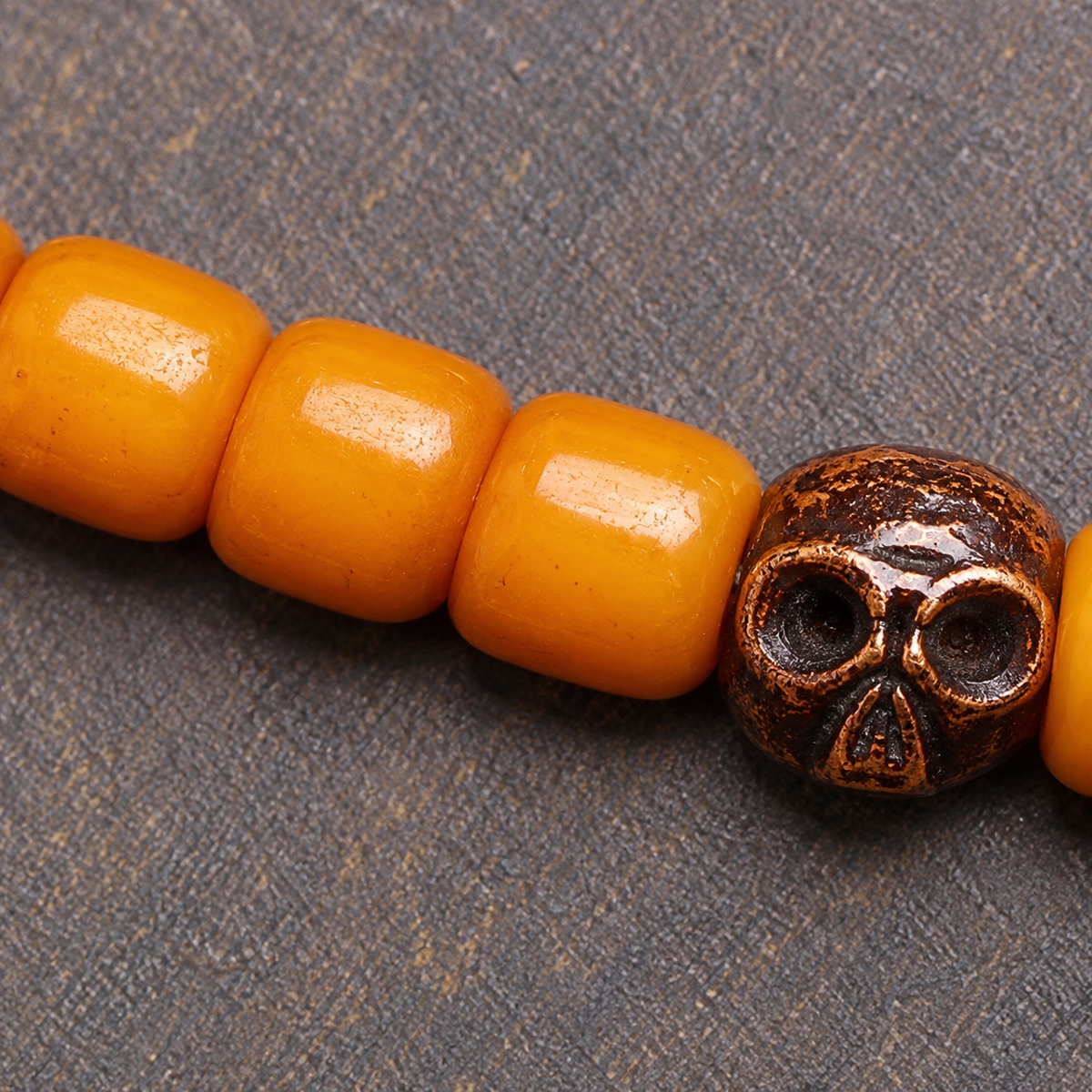 EverestArtstudios Knochen-Mala, Yakknochen-Schnitzdetails