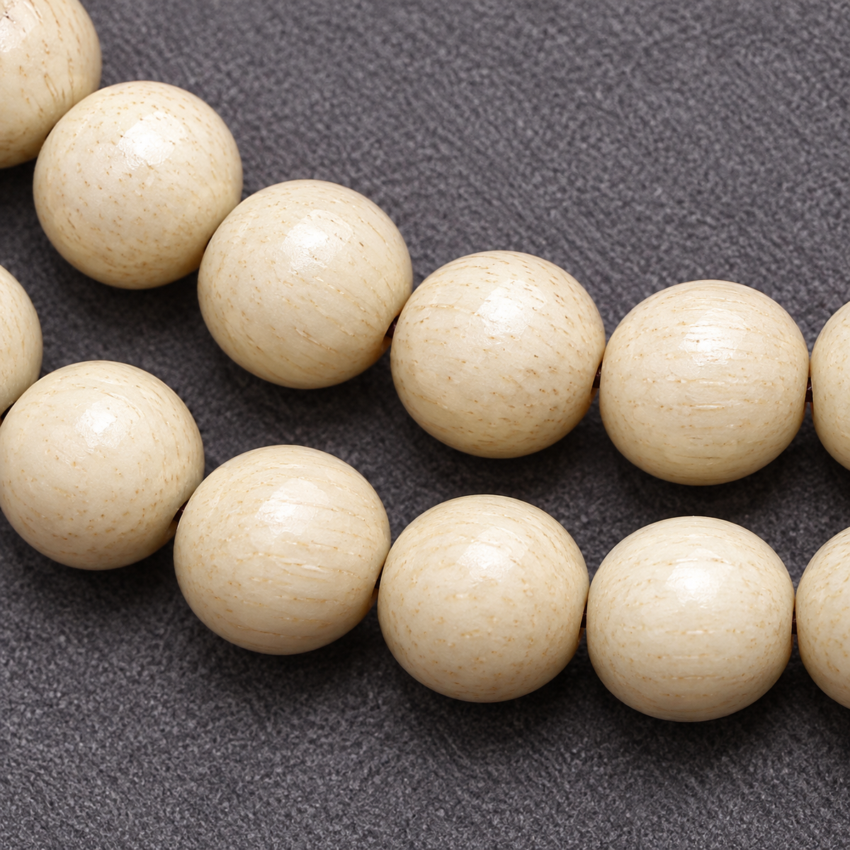 EverestArtstudios Knochen-Mala, 108 Perlen, Schutzring/Vajra