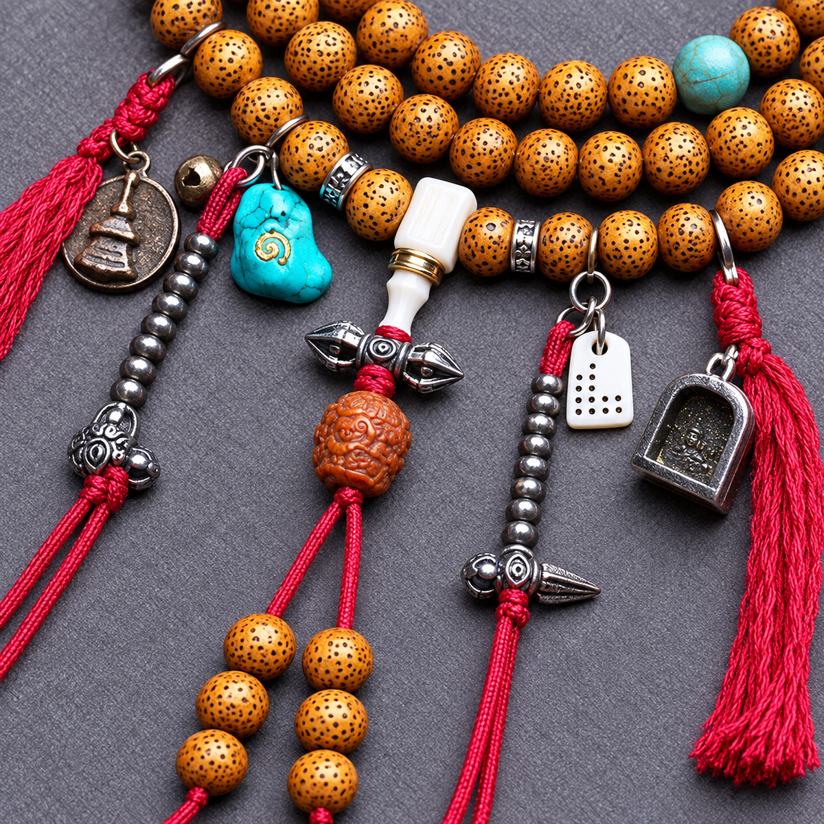 Mala 108 Xingyue Dzi os 0.95 cm