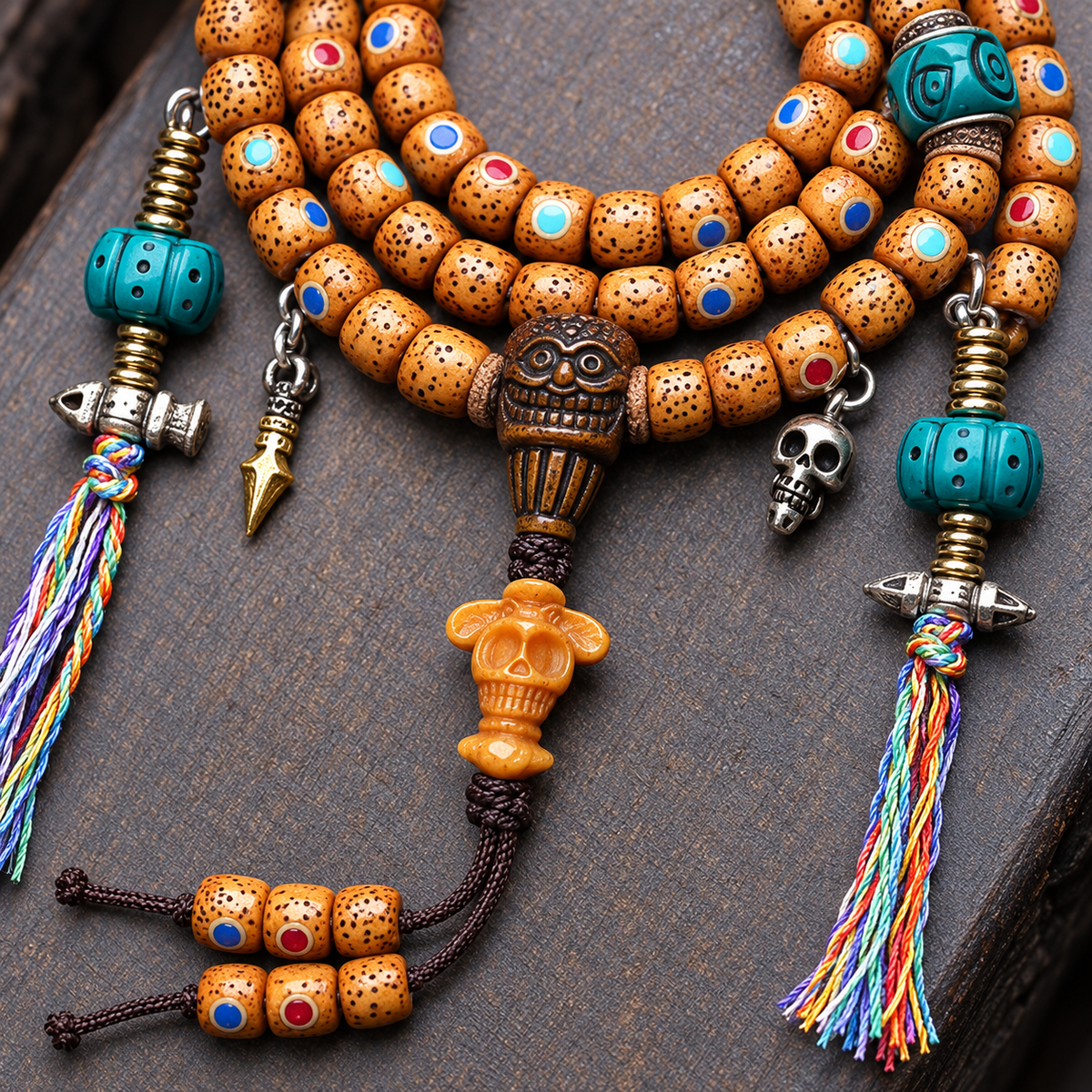 EverestArtstudios Xingyue-Bodhi-Einlagemala, Knochen