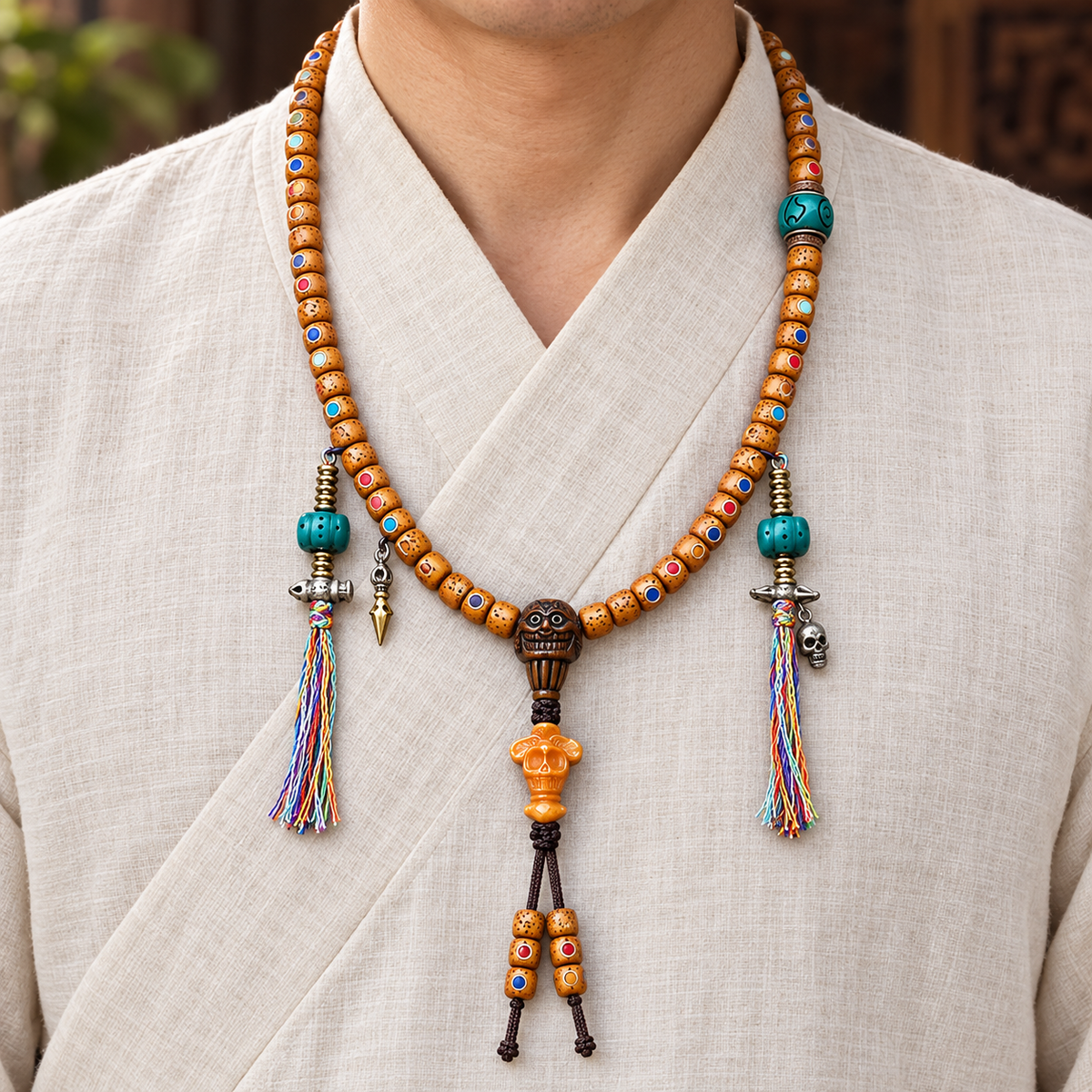 EverestArtstudios Xingyue-Bodhi-Einlagemala, Knochen
