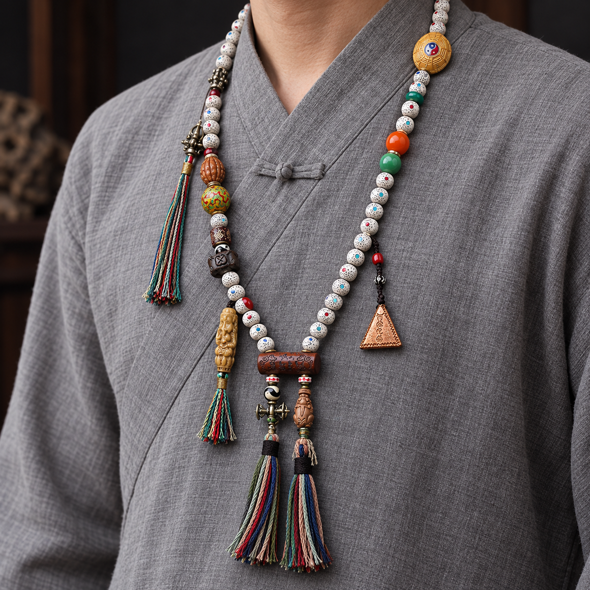 EverestArtstudios Xingyue-Bodhi-Einlagemala, Lack/Glas