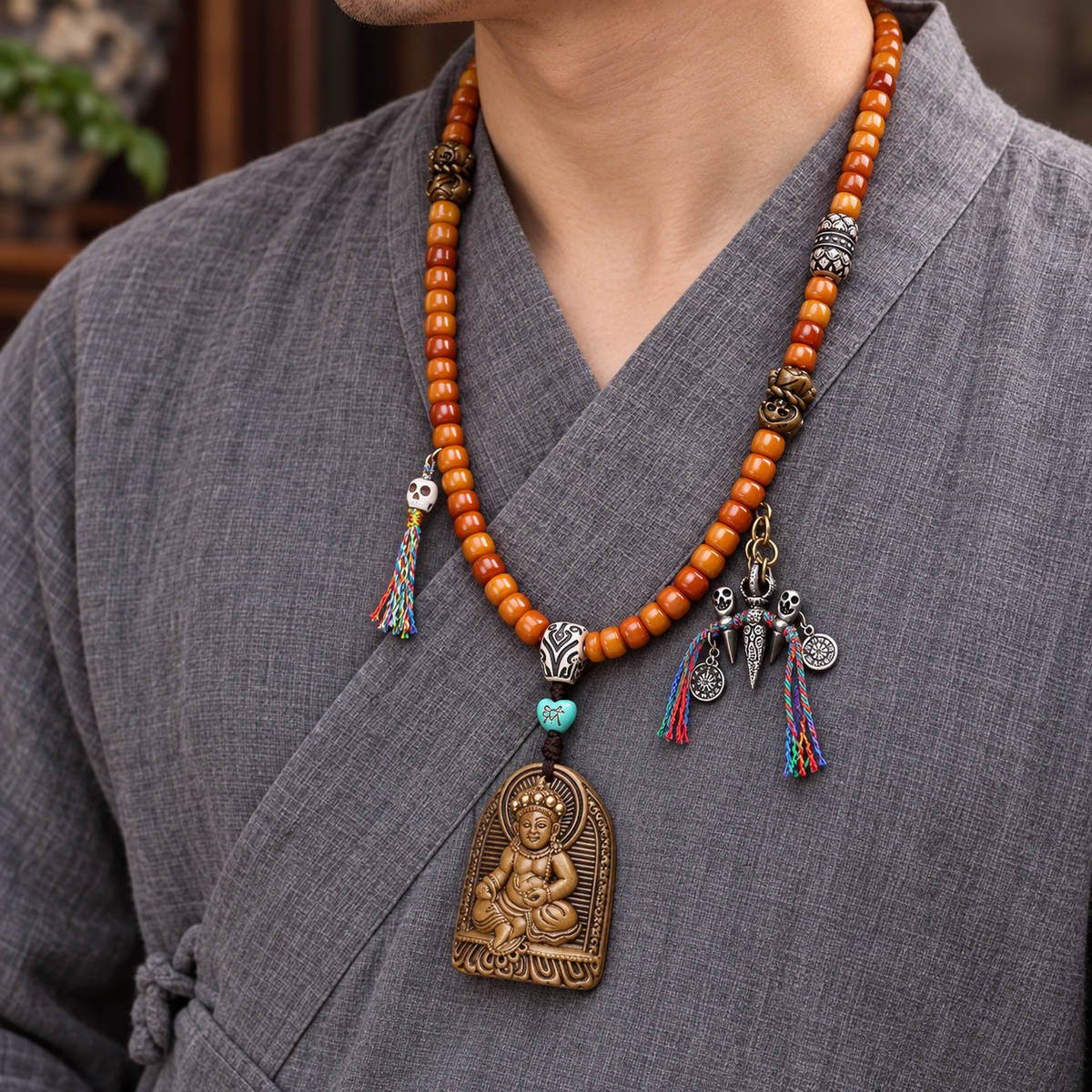 Mala 108 yack divinité chameau
