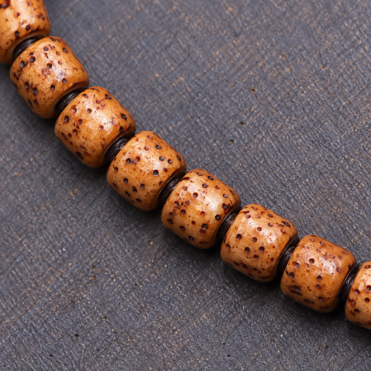 EverestArtstudios Xingyue-Bodhi-Mala, Phönixaugen/Achat
