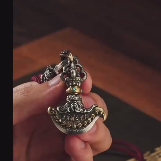 Handcrafted Nepalese Brass Handmade Tibetan Style gift Tibetan Vajra Dorje Sacred Buddhist Ritual