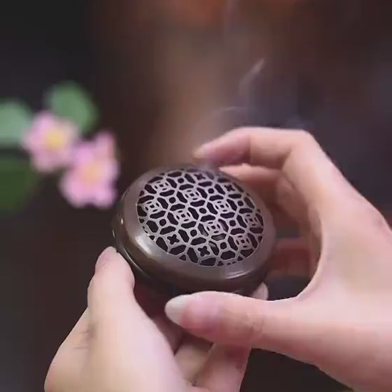 Portable Incense Burner | Pocket Travel Incense Censer for Home or On-the -Go