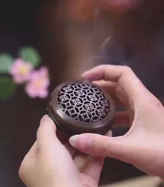 Load video: Portable Incense Burner | Pocket Travel Incense Censer for Home or On-the -Go