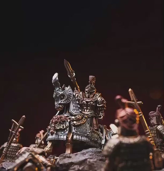 War Horse Magnetic Metal Figure – Articulated Assembly Model Decor