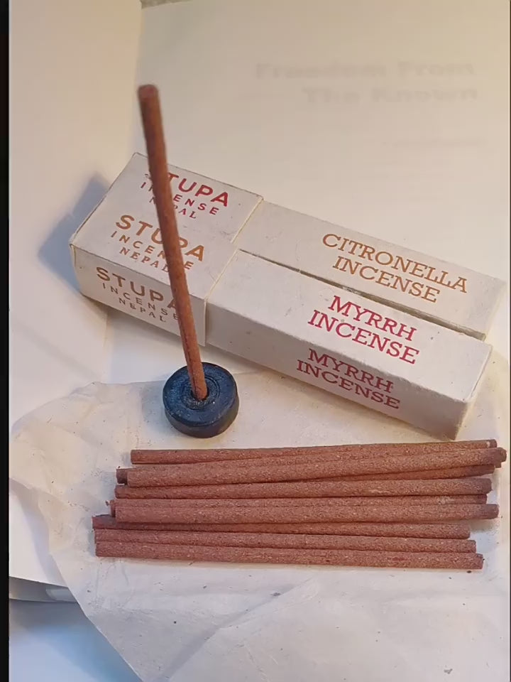 Load video: STUPA Incense — 15 &amp; 40 Stick Boxes and Ten-Box Set