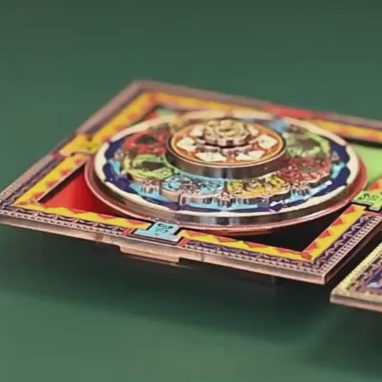 Tibetan Mandala Incense Holder