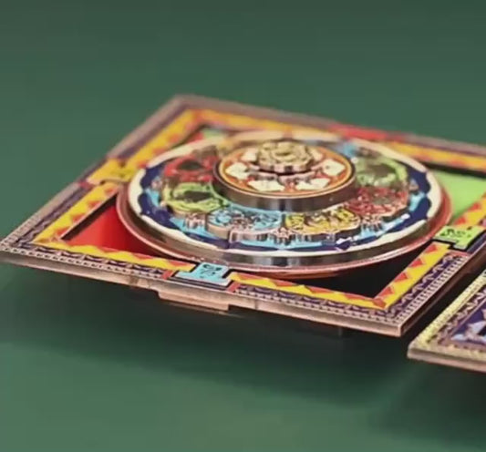 Tibetan Mandala Incense Holder