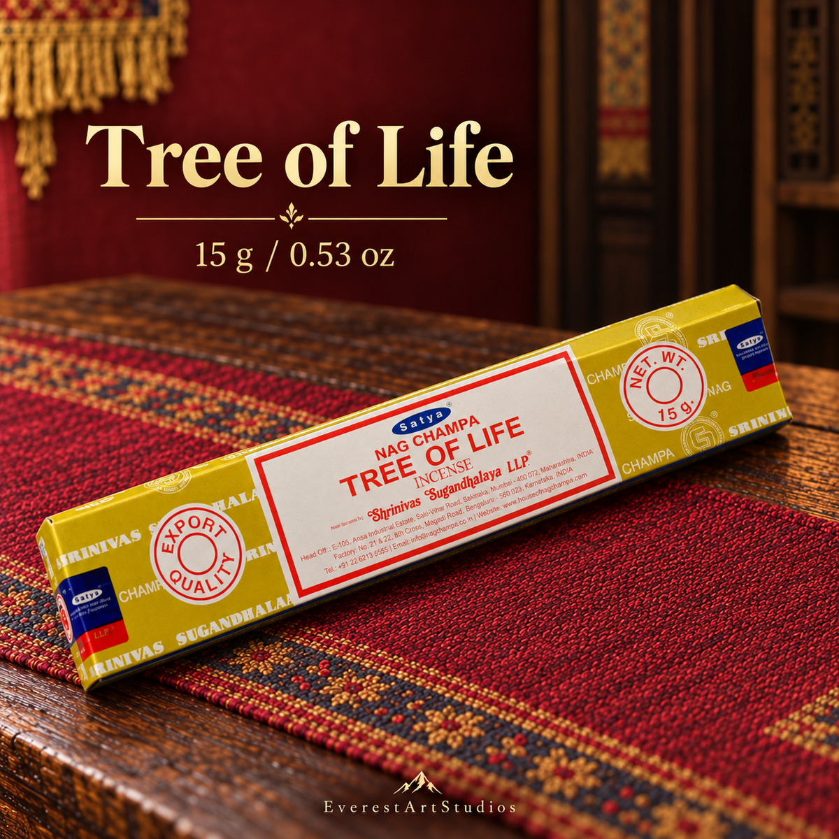 PTSX-TB542925238319-17 | Satya Tree of Life | Tibetan background
