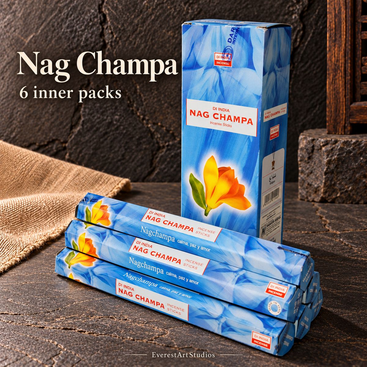 PTSX-TB574989450353-24 | Nag Champa | 6 inner packs